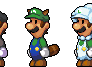 Luigi Power-ups