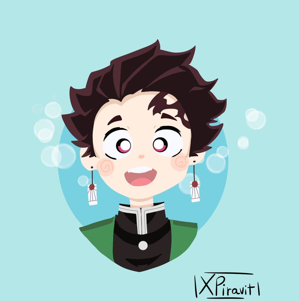 Kimetsu no Yaiba // Chibi Tanjiro by yongharn on DeviantArt