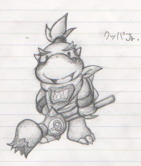 sketch : bowser jr.