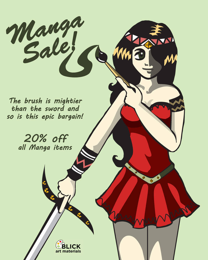 Manga Sale Advertisement by SpyroShurtagul on DeviantArt