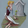 Cinderella Cries at Her Mother's Grave