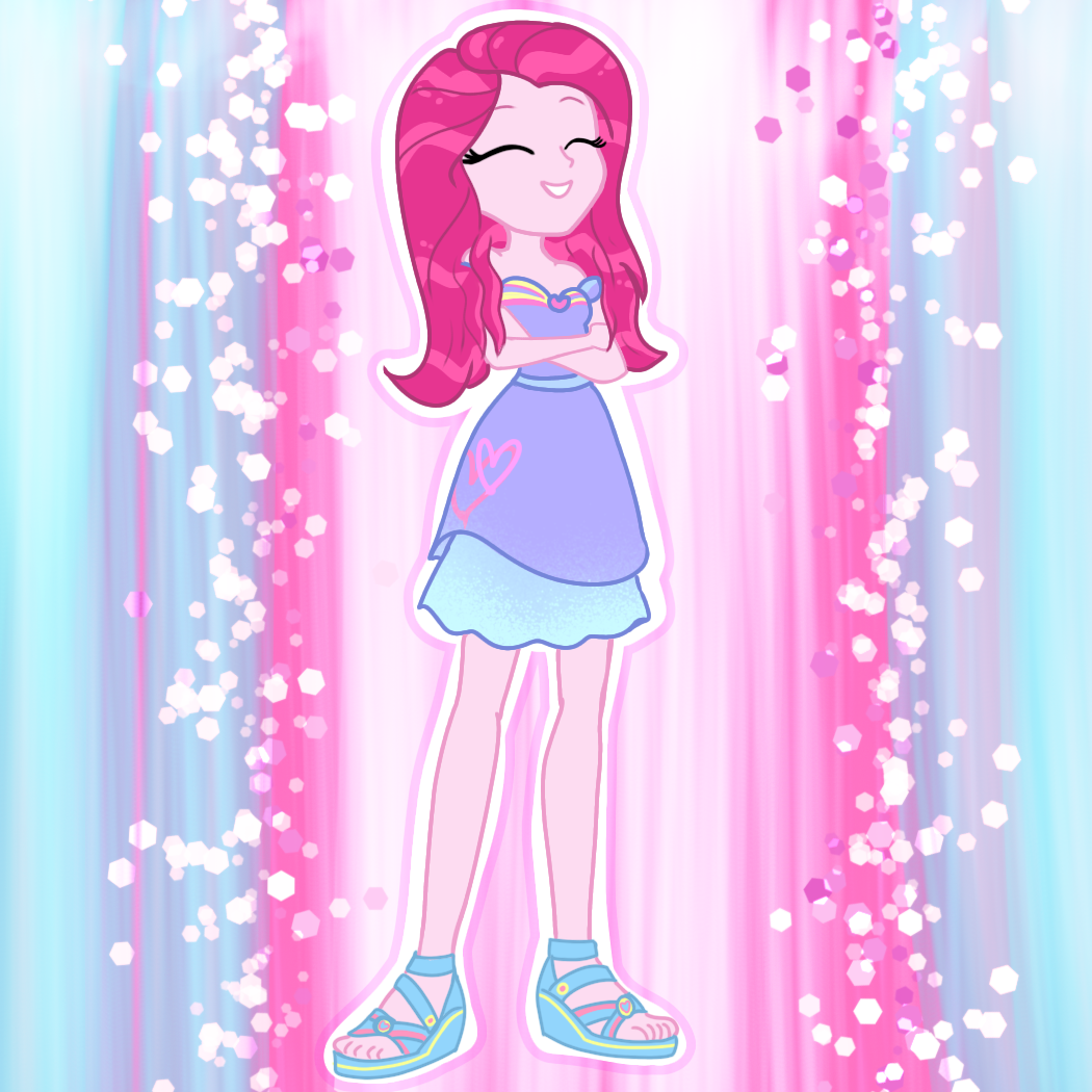 Pinkie Pie straight hair by nehvix on DeviantArt