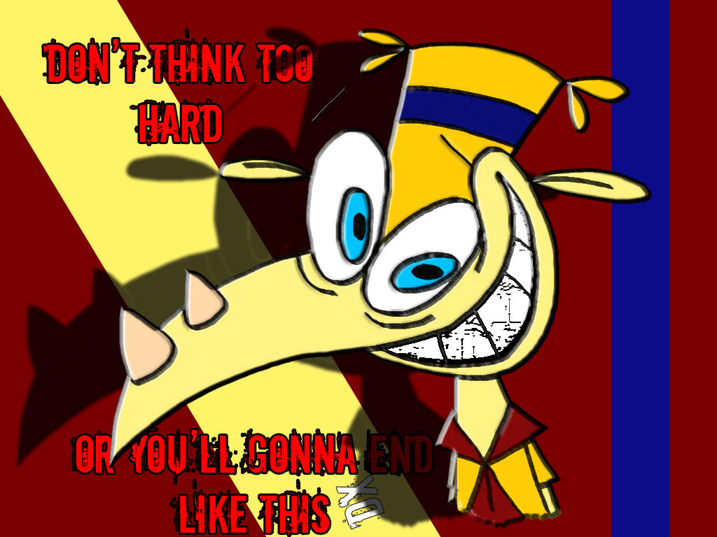 Dont Think Too Hard by finalverdict on DeviantArt