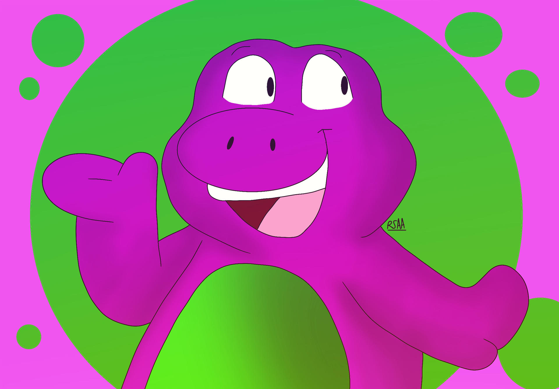 Barney Redesigned Deviantart Barney by RockStarArtistAlly on DeviantArt