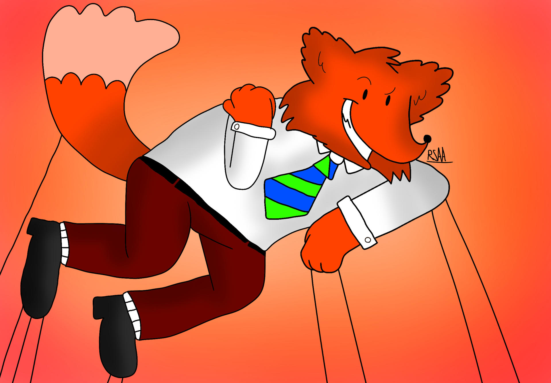 Sly Fox Raspberry Sly Fox Balloon Float by RockStarArtistAlly on DeviantArt