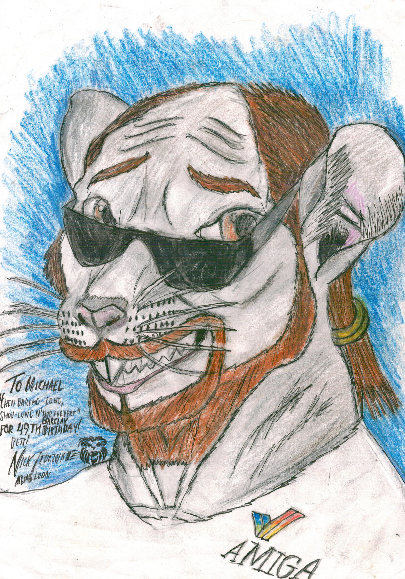 Portrait of Shou-lung (Chen Daremo-Long )