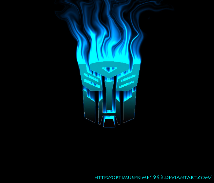 Flaming Autobot logo