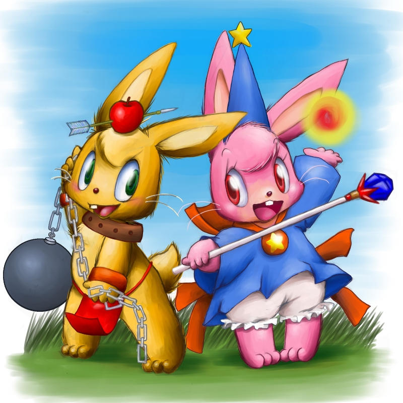 A Rabbit With Sharingon Rabbit warrior and Sorceress by enorapi on DeviantArt