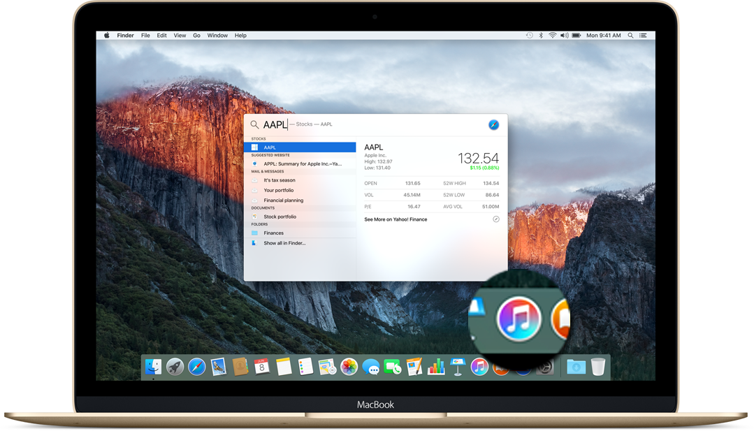 OS X El Capitan - new iTunes icon