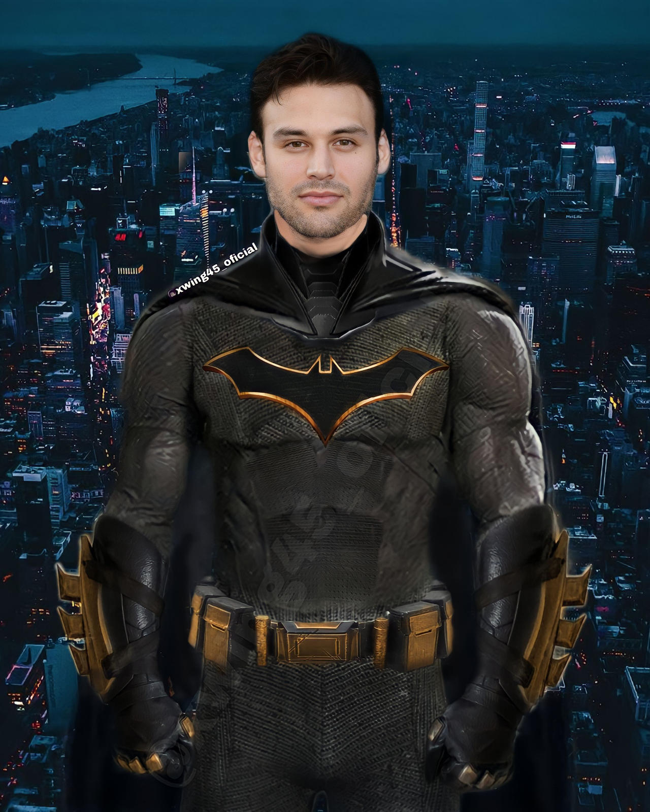 Ryan Guzman as Batman by XaviCoNa on DeviantArt
