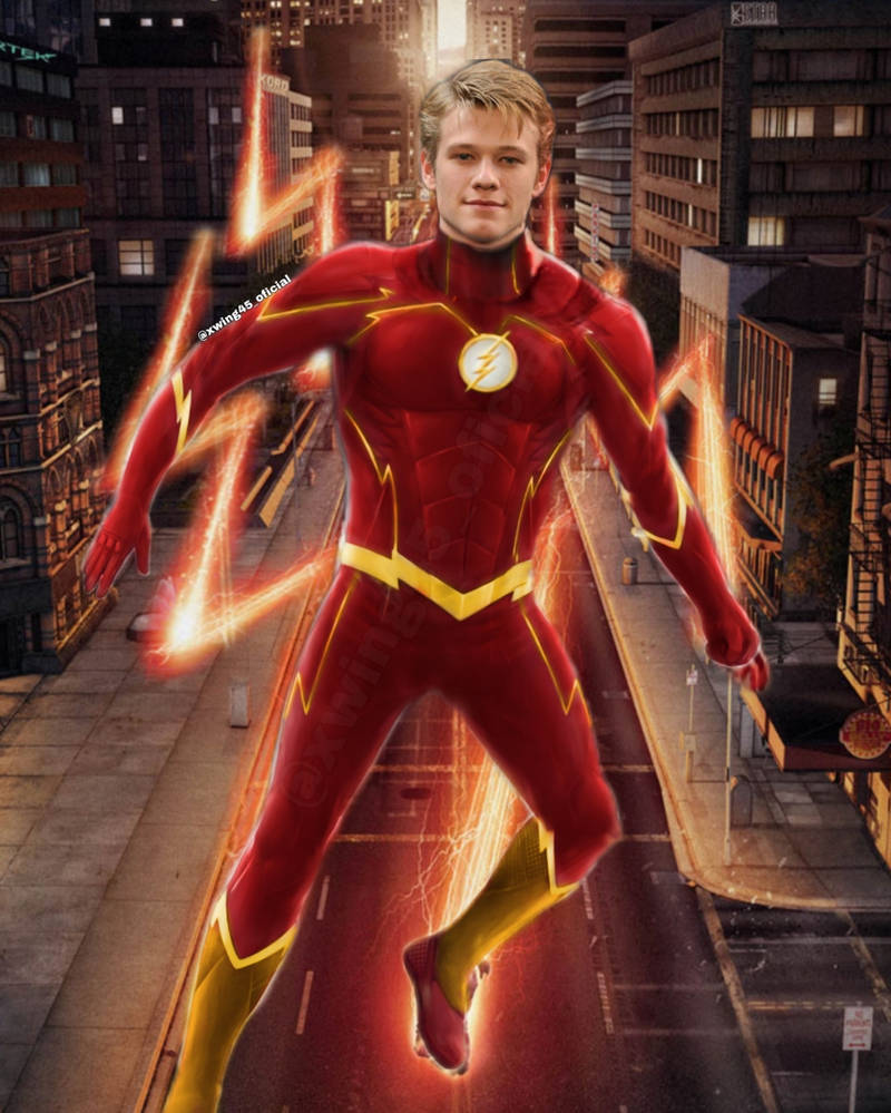 Lucas Till as Flash (Barry Allen) by XaviCoNa on DeviantArt