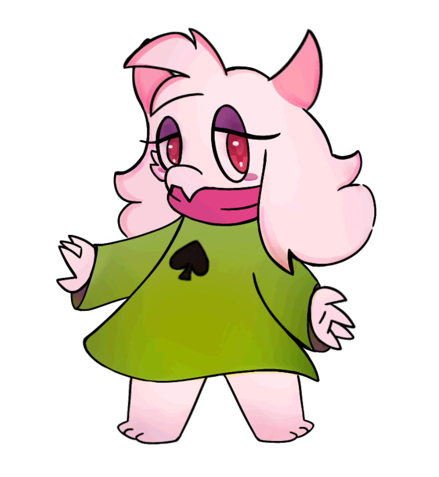 Mercy Ralsei UPDATED VERSION: Chapter 2 Ralsei. by AveryzRosez on DeviantArt