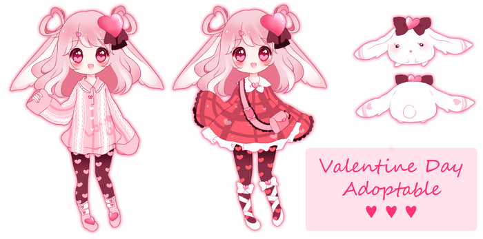 Auction- Valentine Rabbit CLOSED