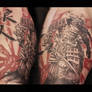 Ronin tattoo by Wayne Morris