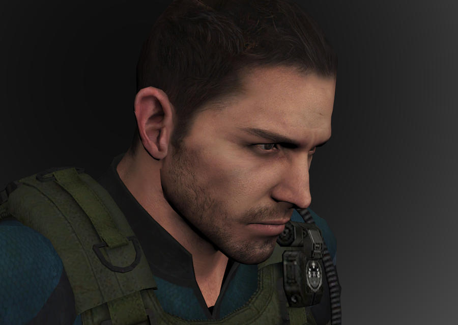 Chris Redfield Rpd Chris Redfield Wallpaper by johnfmorgan on DeviantArt