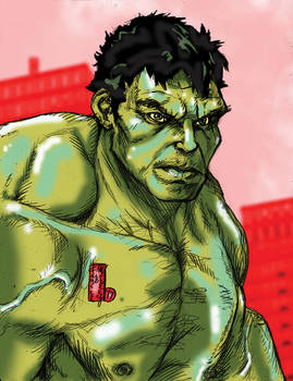 'The Avengers: Hulk' (Colors)