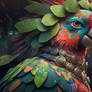 Parrot Tribal Warrior