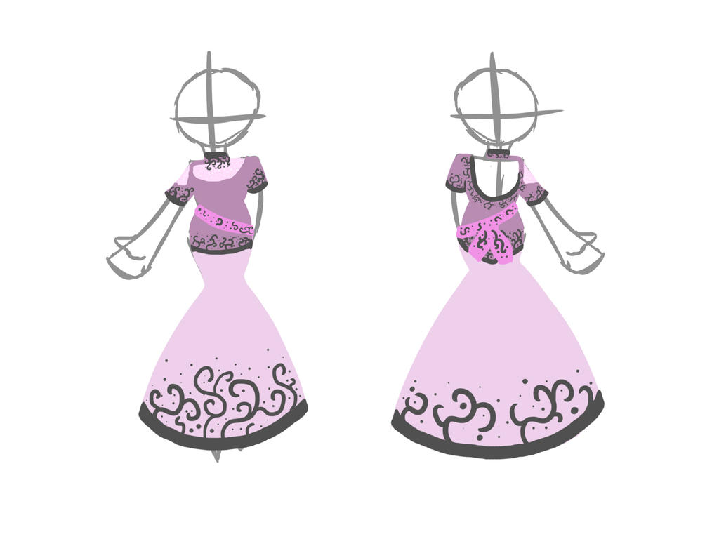 Dress Design Adopt +CLOSED+ by BadPixx on DeviantArt