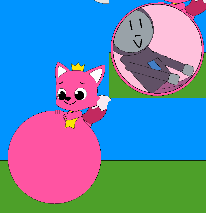 Pinkfong Eats MrHaHa. by JanaCalf on DeviantArt