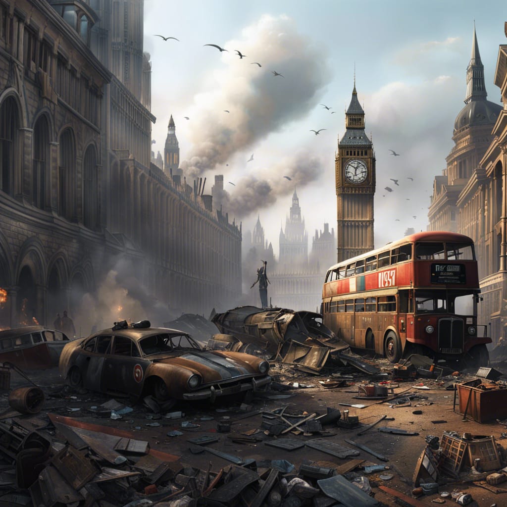 Post Apocalyptic Britain post-apocalyptic London by outlander-PL on DeviantArt