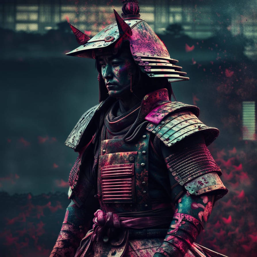 Grunge Samurai by outlander-PL on DeviantArt