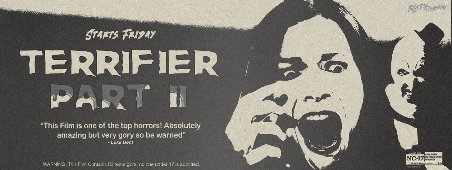 Terrifier II (2022) Movie Newspaper style ad #2 by TherealChrisVega on ...