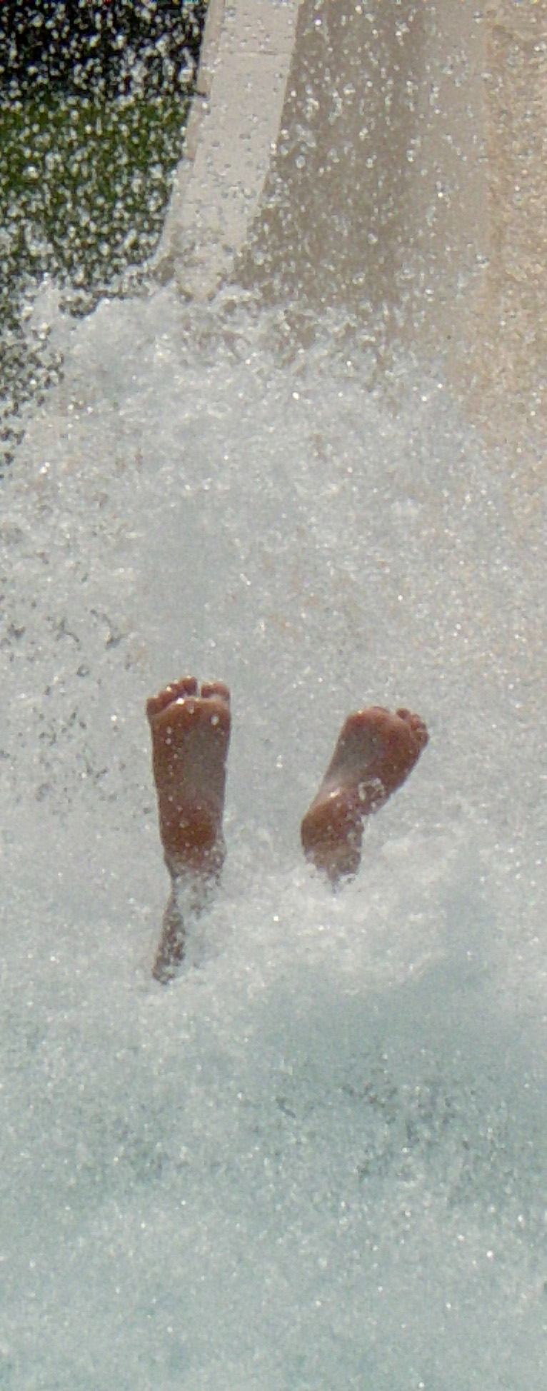 Waterslide Feet