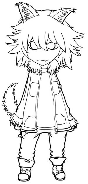 Inu Lineart