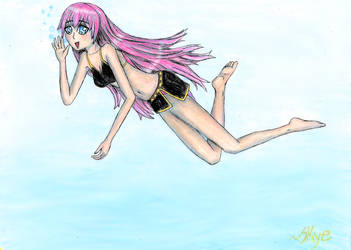 Luka Megurine Swimming