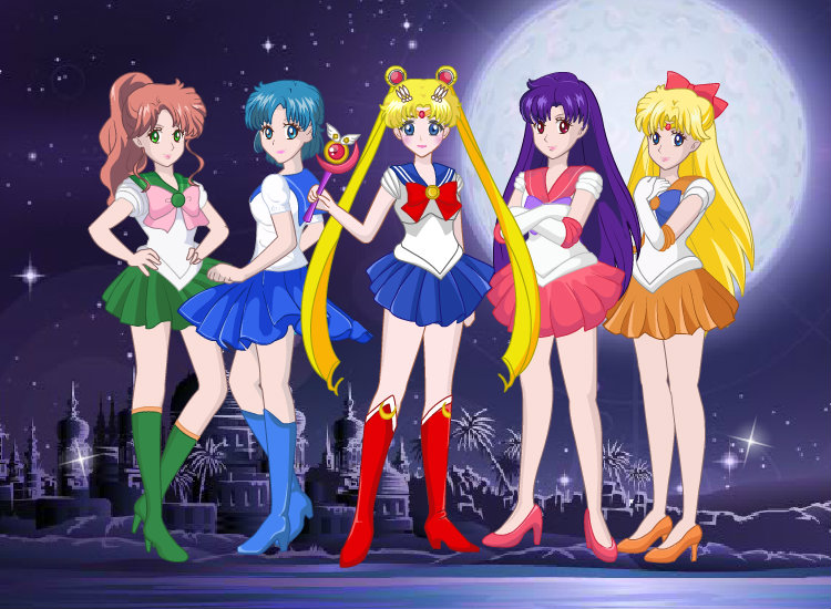 Sailor Moon Game Dress Up.