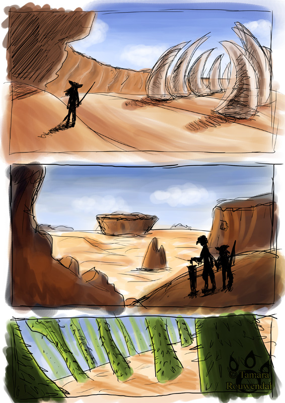 Nanimnu Desert - concept art