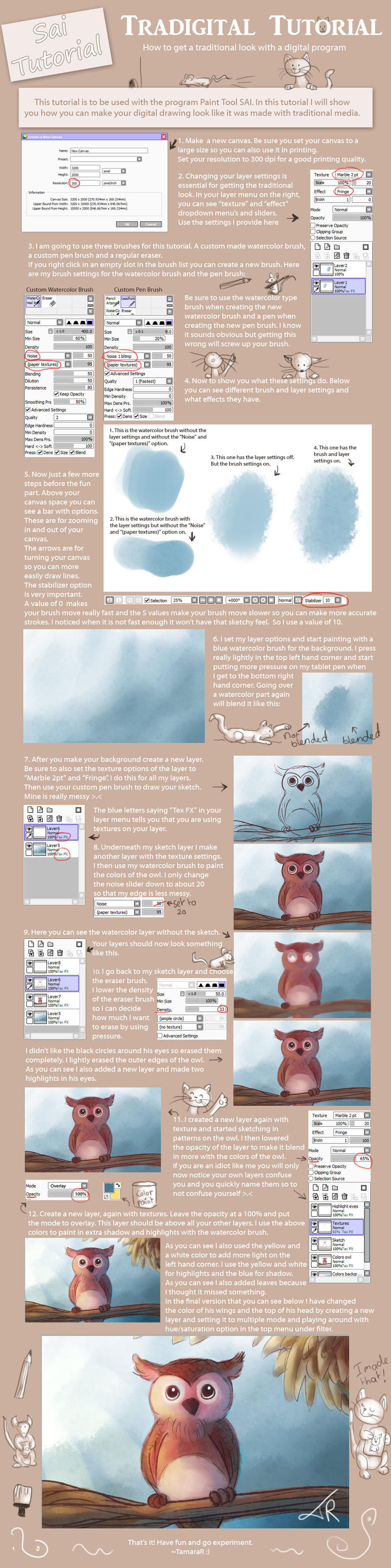 SAI tutorial - going traditional