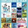 Tamara's Influence Map 2012