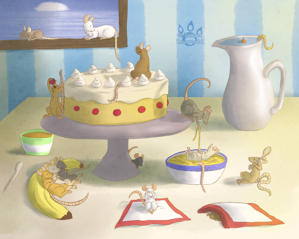 Mice party by tamaraR on DeviantArt