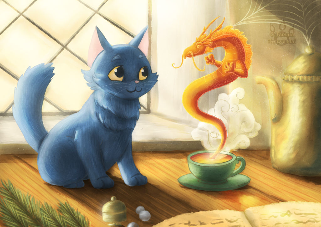 Teacup Dragon by tamaraR on DeviantArt