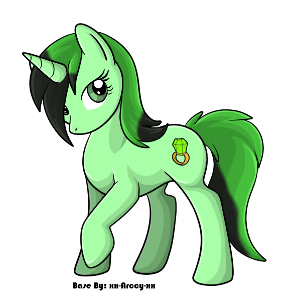 Emerald Zapp - Pony 1