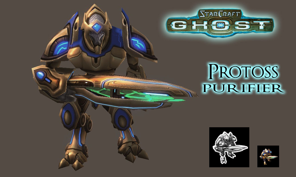 Starcraft 2 - Starcraft Ghost - Protoss Purifier by AVModels on DeviantArt