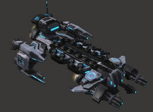 Starcraft 2 - Umojan Battlecruiser Loki