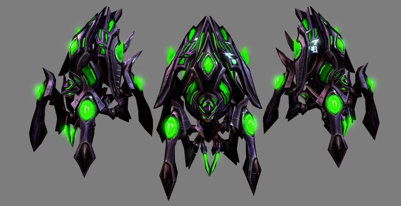 Starcraft 2 - Zhakul Stalker by AVModels on DeviantArt