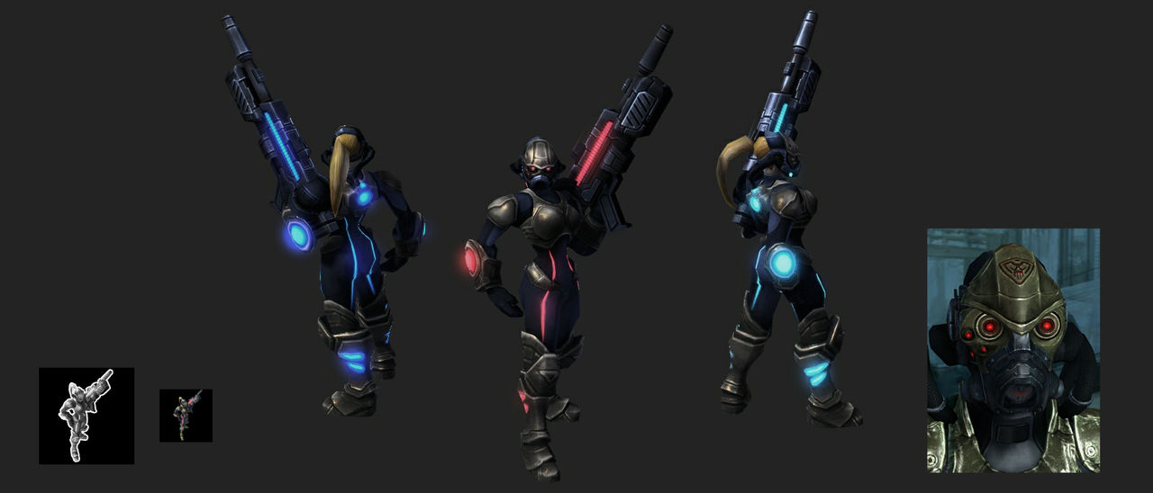 Spectre Sc2 Starcraft 2 - Female Spectre by AVModels on DeviantArt
