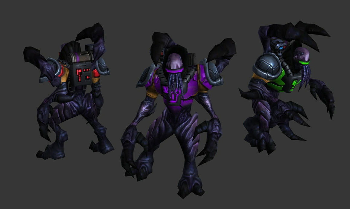 Starcraft 2 - SSF Infested Savaje by AVModels on DeviantArt