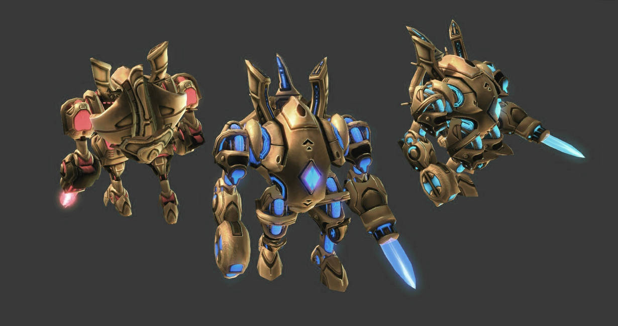 Starcraft 2 - Protoss Titan by AVModels on DeviantArt