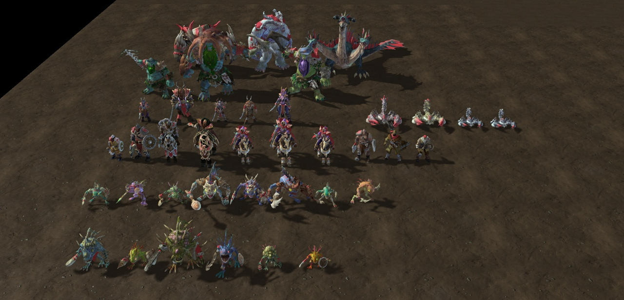 Sc2 Worldcraft Starcraft 2 - Warcraft 3 Reforged Creeps 2 by AVModels on DeviantArt