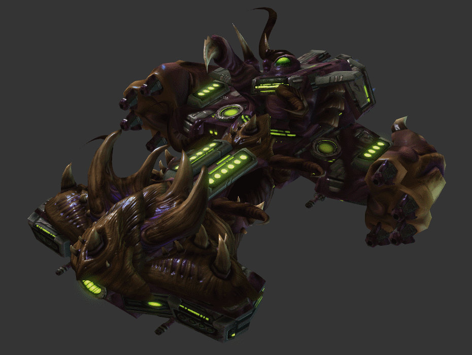 Starcraft 2 - Infested Aleksander by AVModels on DeviantArt