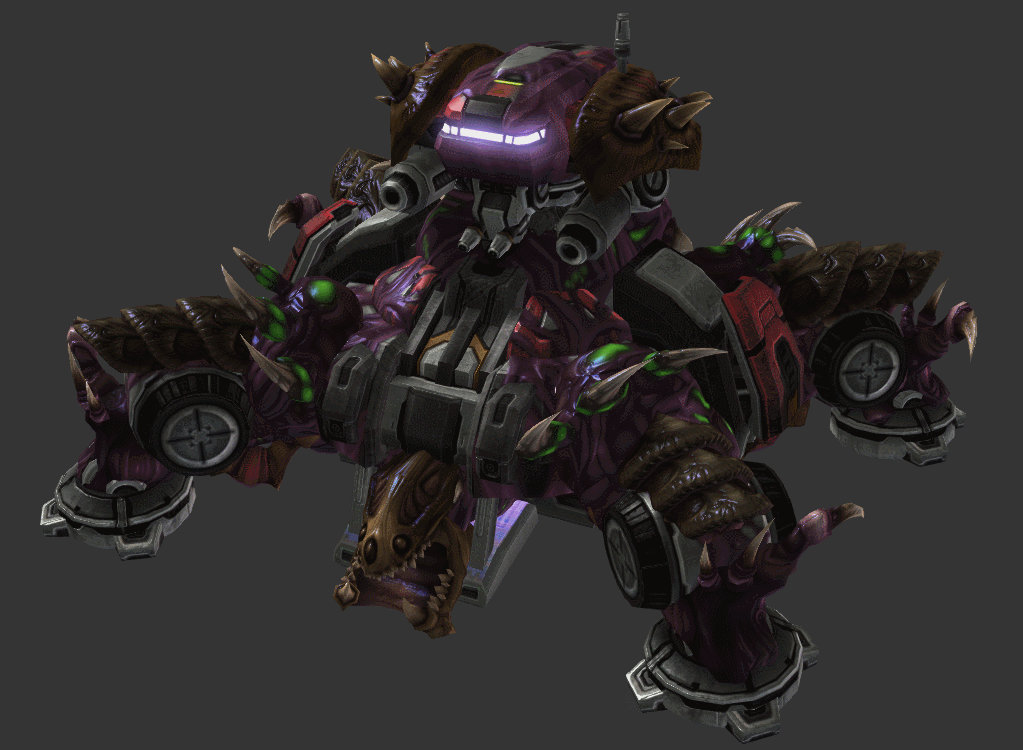 Starcraft 2 - SSF Infested Command Center by AVModels on DeviantArt