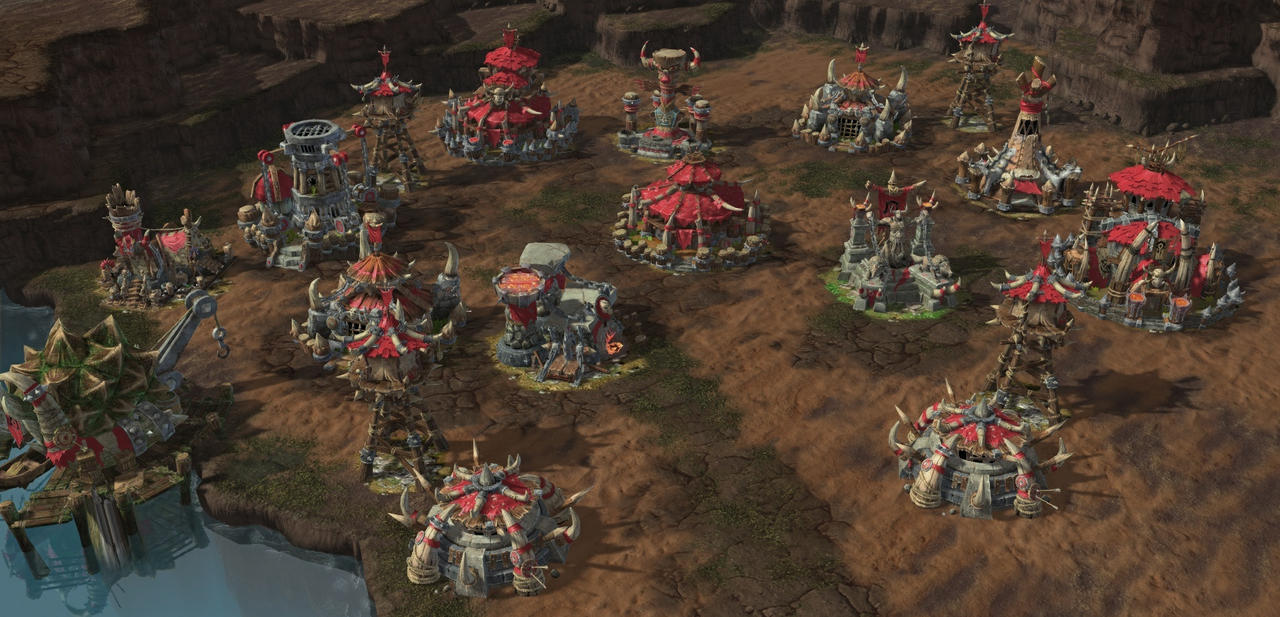 Sc2 Worldcraft Starcraft 2 - Warcraft 3 Reforged Orc Buildings by AVModels on DeviantArt