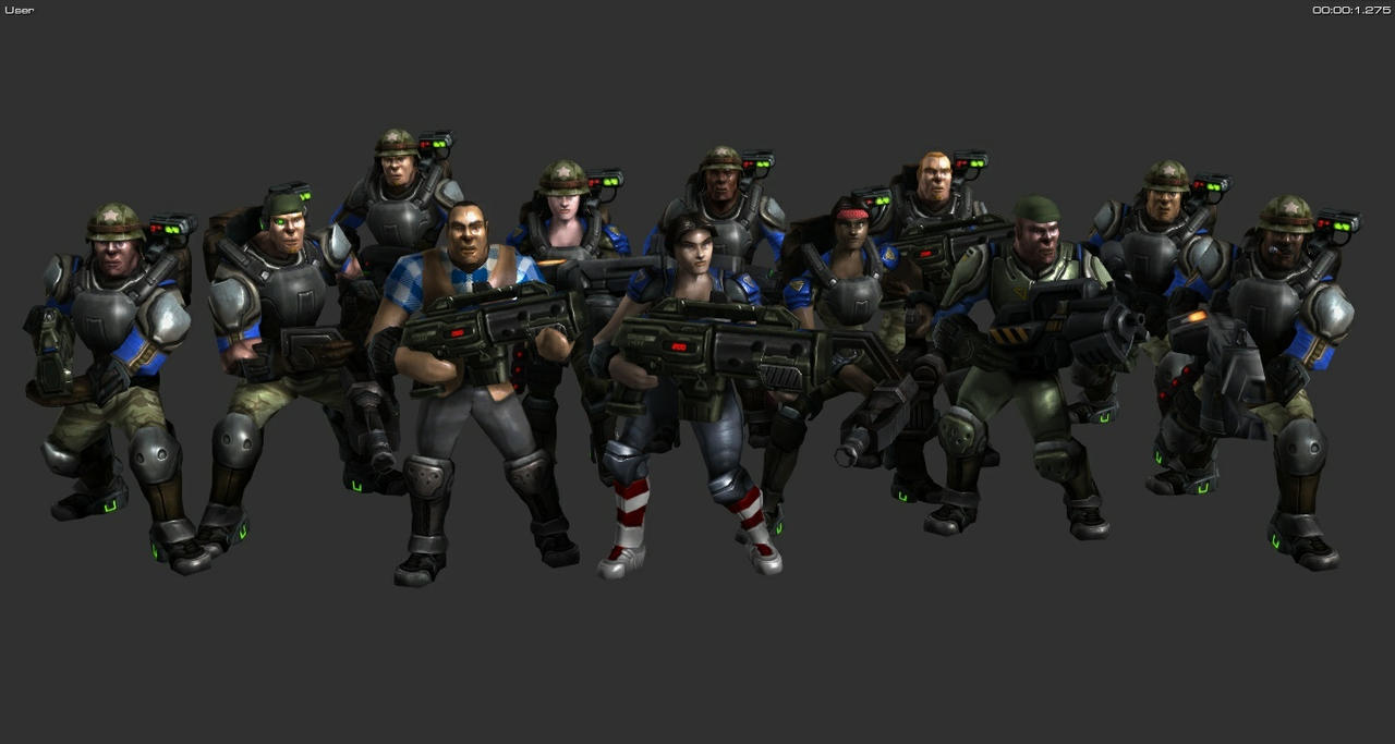 Starcraft 2 - Aliens Cast by AVModels on DeviantArt