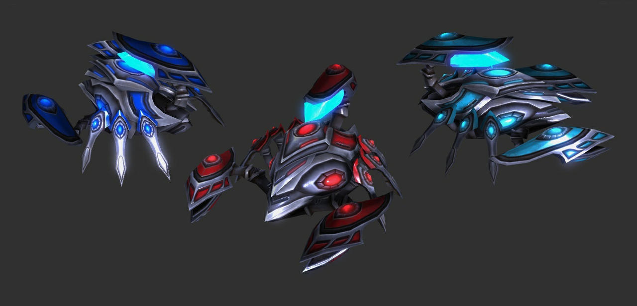 Starcraft 2 - Protoss Crawler by AVModels on DeviantArt