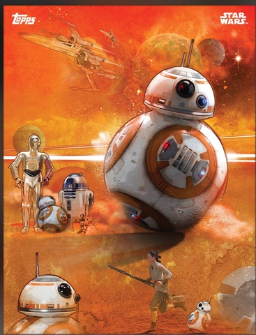 Star Wars: The Force Awakens BB-8 promo poster