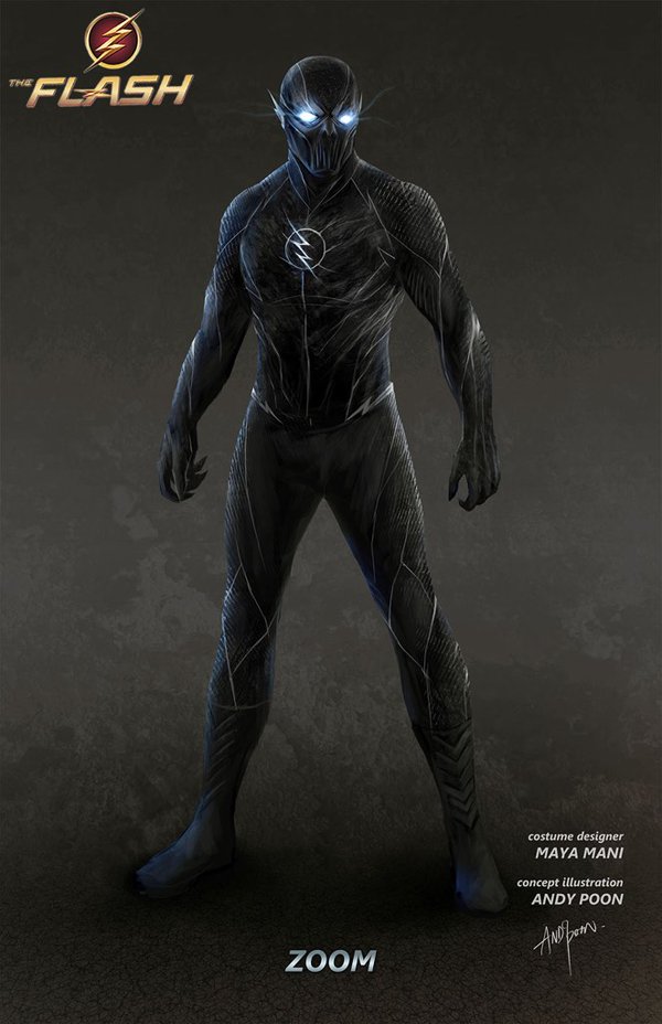 The Flash Season 2's Zoom concept art by KingTChalla-Dynasty on DeviantArt